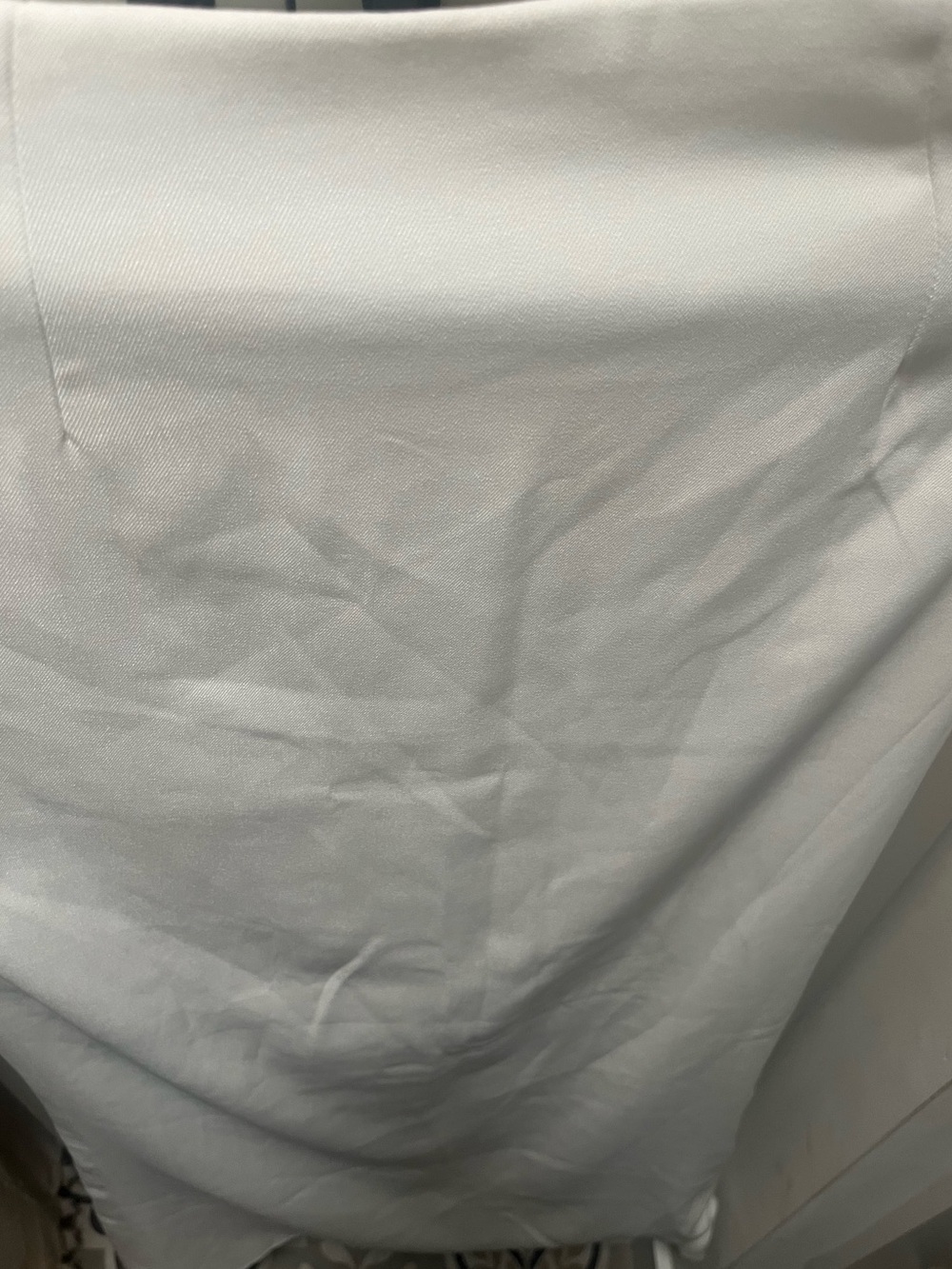 NWT PrettyLittleThing White Woven Detail Button-Back Maxi Skirt - Picture 8 of 11
